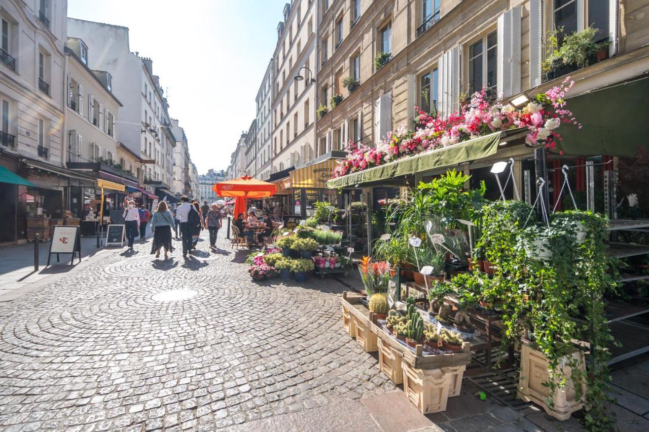 Happy Days - Eiffel Studio & Terrasse Apartment Paris Bagian luar foto